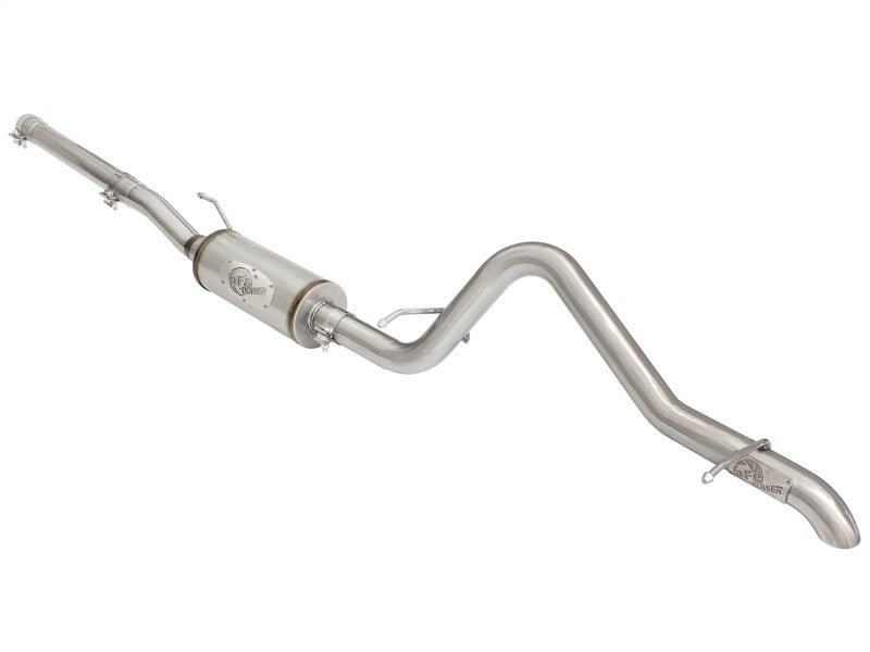 aFe MACHForce XP 2 - 1/2in SS - 409 Cat - Back Exhausts w/ 18in Muffler 07 - 17 Jeep Wrangler V6 - 3.6L - My Store