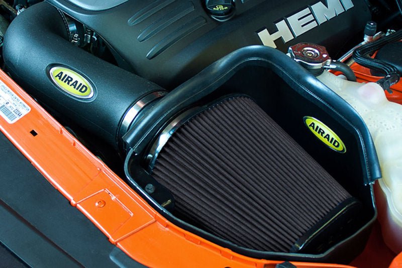 Airaid 11 - 14 Dodge Charger/Challenger MXP Intake System w/ Tube (Dry / Black Media) - My Store