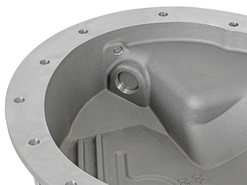 aFe Power Rear Differential Cover Raw w/Machined Fins Street Ser. 16 - 17 Nissan Titan XD (AAM 9.5 - 14) - My Store