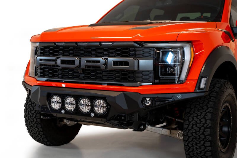 Addictive Desert Designs 2021+ Ford Raptor Bomber Front Bumper w/ 4 Rigid 360 6in Light Mounts - My Store