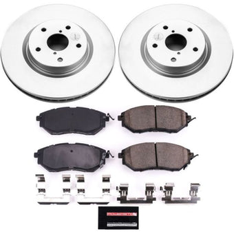 compare product Power Stop 06-07 Subaru B9 Tribeca Front Z17 Evolution Geomet Coated Brake Kit