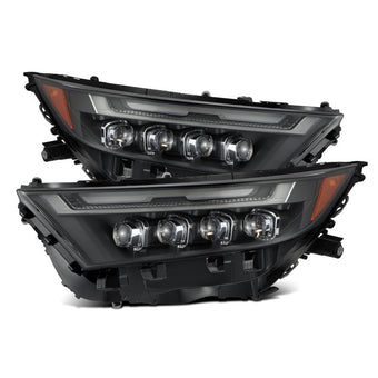 compare product AlphaRex 19-23 Toyota RAV4 (High Trim) NOVA LED Projector Headlights Black
