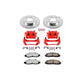 Power Stop 99 - 03 Ford F - 150 Front Z36 Truck & Tow Brake Kit w/Calipers - My Store