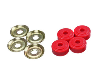 compare product Energy Suspension Red Shock Tower Bushing Set 7/8in Nipple 3/8in ID 1-1/4in OD