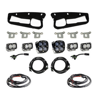 compare product Baja Designs 2021+ Ford Bronco Clear SAE Fog Pocket Kit