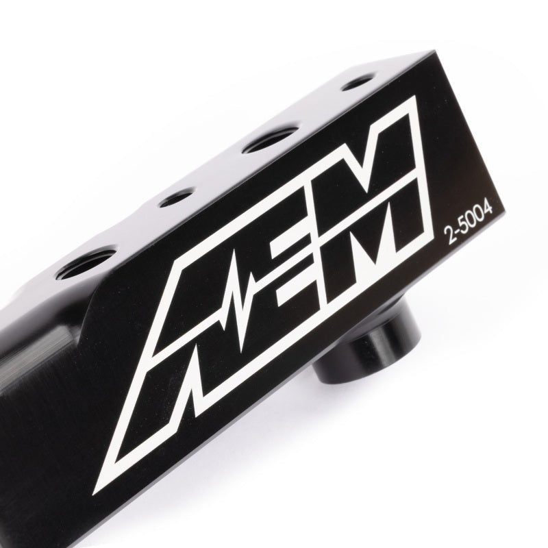 AEM 90 - 93 Accord DX/LX/SE/EX & 92 - 01 Prelude S/Si/Si VTEC Black Fuel Rail - My Store