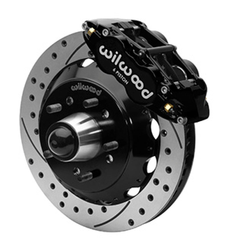 Wilwood Forged Narrow Superlite 6R Front Big Brake Kit 13.06in Drilled Rotors 88 - 98 C1500 - Black - My Store