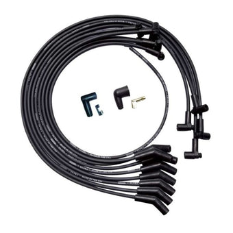compare product Moroso SBC Under Header Unsleeved Ultra Spark Plug Wire Set - Black
