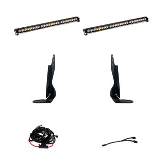 compare product Baja Designs GMC 2020-22 Sierra 2500HD/3500HD Dual 30in Grille Light Bar Kit