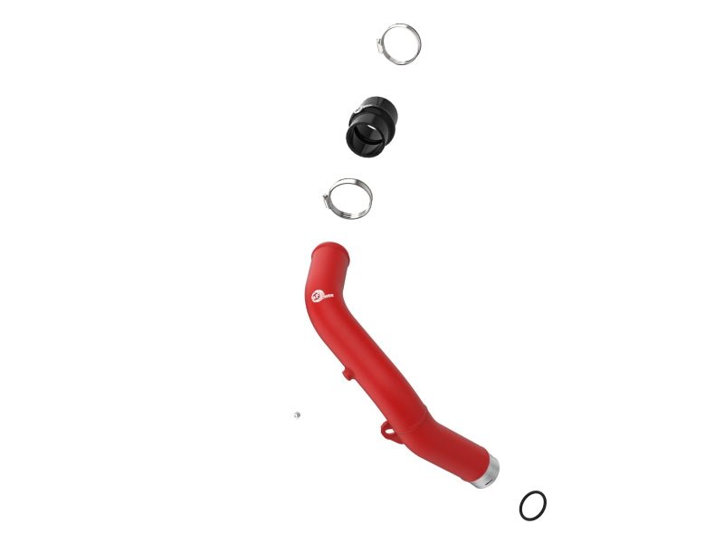 aFe BladeRunner 2 - 1/2 IN Aluminum Hot Charge Pipe Red 22 - 23 Subaru WRX H4 - 2.4L (t) - My Store