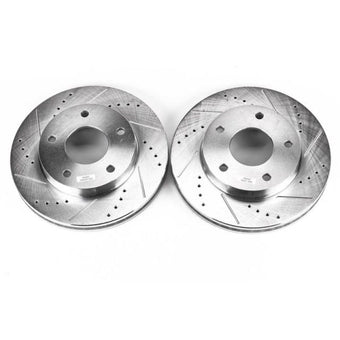 compare product Power Stop 79-85 Buick Riviera Front or Rear Evolution Drilled & Slotted Rotors - Pair