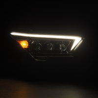 AlphaRex 2024+ Toyota Tacoma NOVA - Series LED Proj Headlights Alpha - Blk w/Actv Light & Seq. Sig + DRL - My Store