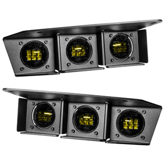 compare product ORACLE Lighting 21-22 Ford Bronco Triple LED Fog Light Kit for Steel Bumper - Yellow