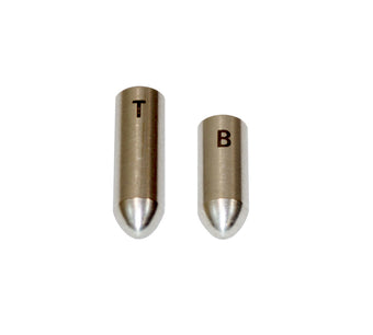 compare product Kentrol 97-18 Jeep Wrangler TJ/JK Door Alignment Pins - Polished Silver