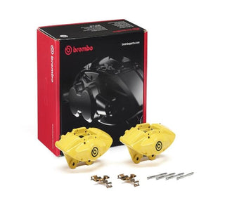 compare product Brembo OE BMW 16-21 M2/17-18 M3/17-20 M4 Hydraulic Rear X-Style Brake Calipers - Yellow