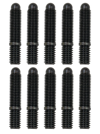compare product Moroso Bullet Nose Black OX Studs - 5/16-18 X 5/16-24 X 1 5/8 (10 Pack)