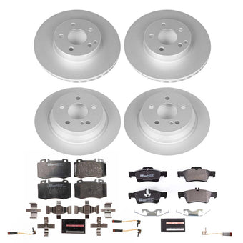 compare product Power Stop 04-06 Mercedes-Benz E500 Front and Rear Eurostop Brake Kit