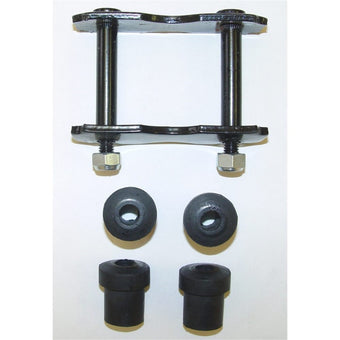 compare product Omix Front Spring Shackle Kit 76-86 Jeep CJ Models
