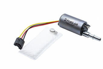 compare product Fuelab 496 In-Tank Brushless Fuel Pump w/3/8 SAE Outlet - 500 LPH