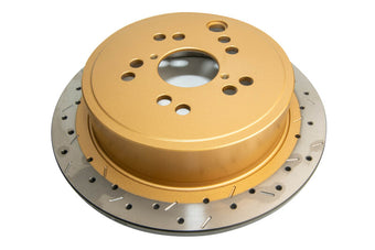 compare product DBA 12+ Subaru/Scion BRZ/FR-S (AU Spec) 10 Lug Slot Rear Drilled & Slotted 4000 Series Rotor