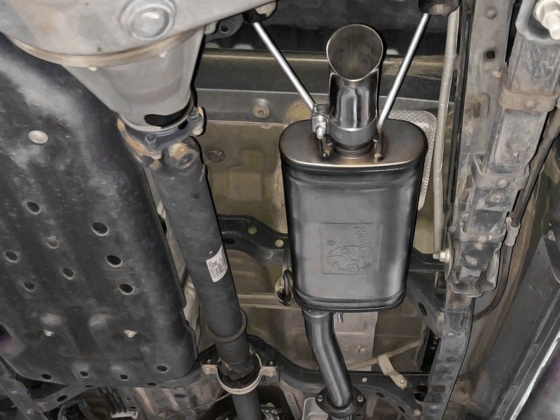 aFe ROCK BASHER 2.5in 409 SS Cat - Back Exhaust - 16 - 20 Toyota Tacoma L4 - 2.7L / V6 - 3.5L - My Store