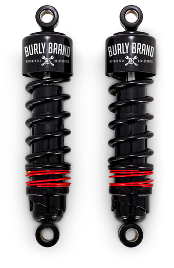 compare product Burly Brand Slammer Plus Shocks 11.5in - Black