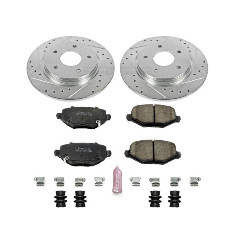 Power Stop 12 - 16 Chrysler Town & Country Rear Z23 Evolution Sport Brake Kit - My Store