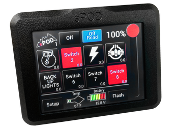 compare product sPOD 8 Circuit Systems Add-On Touchscreen
