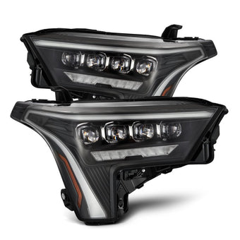 compare product AlphaRex 22-23 Toyota Tundra NOVA-Series Headlights Black w/White DRL - Req 810029 OR 810030