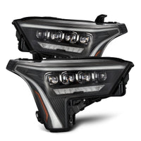 AlphaRex 22 - 23 Toyota Tundra NOVA - Series Headlights Black w/Amber DRL - Req 810029 OR 810030 - My Store