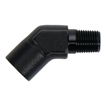 compare product DeatschWerks 1/8in NPT Female to 1/8in NPT Male 45-Degree Fitting
