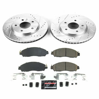 compare product Power Stop 18-19 Nissan Leaf Front Z23 Evolution Sport Brake Kit