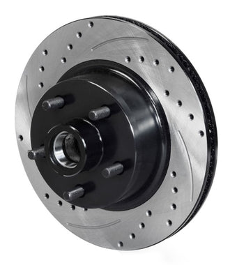 compare product Wilwood Rotor Front SRP Drilled & Slotted Black - 65-69 Ford Mustang 5x4.5BC