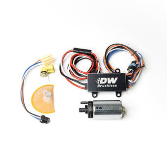 compare product DeatschWerks DW440 440lph Brushless Fuel Pump Single/Dual Controller & Install 99-04 Ford Mustang GT