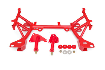 compare product BMR 93-02 4th Gen F-Body K-Member LT1 Motor Mounts Pinto Rack Mounts Red