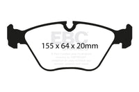 EBC 04 - 06 BMW X3 2.5 (E83) Yellowstuff Front Brake Pads - My Store