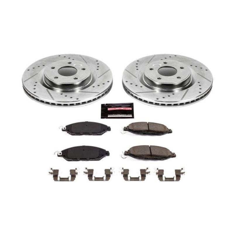 Power Stop 2013 Infiniti JX35 Front Z23 Evolution Sport Brake Kit - My Store