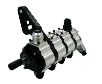 compare product Moroso T3 Series Dragster 4 Stage Dry Sump Oil Pump - Tri-Lobe - Left Side - 1.200 Pressure