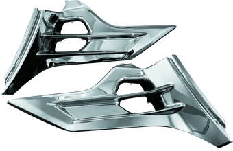 compare product Kuryakyn Louvered Battery Box Covers 12-17 Honda GL1800 Chrome