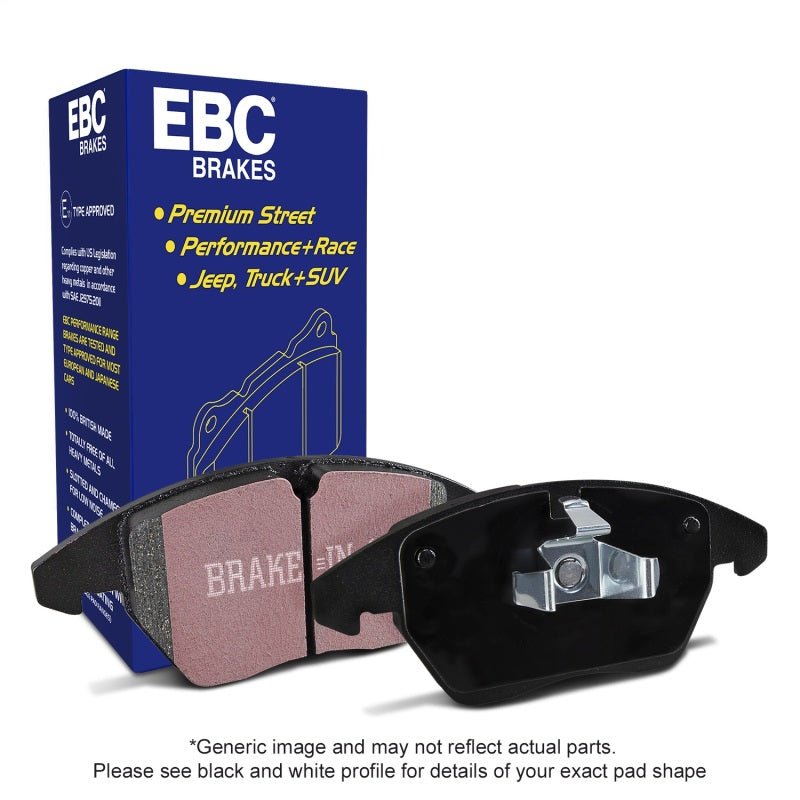 EBC 12+ Ford Focus 2.0 Turbo ST Ultimax2 Front Brake Pads - My Store