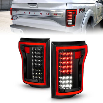 compare product ANZO 2015-2016 Ford F-150 LED Taillights Black
