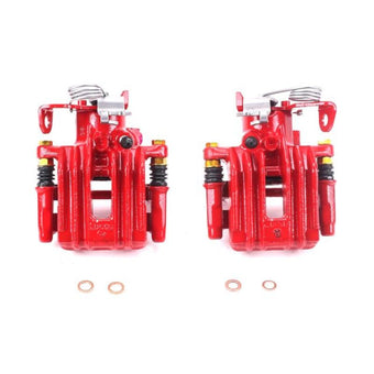 compare product Power Stop 98-04 Audi A6 Quattro Rear Red Calipers w/Brackets - Pair