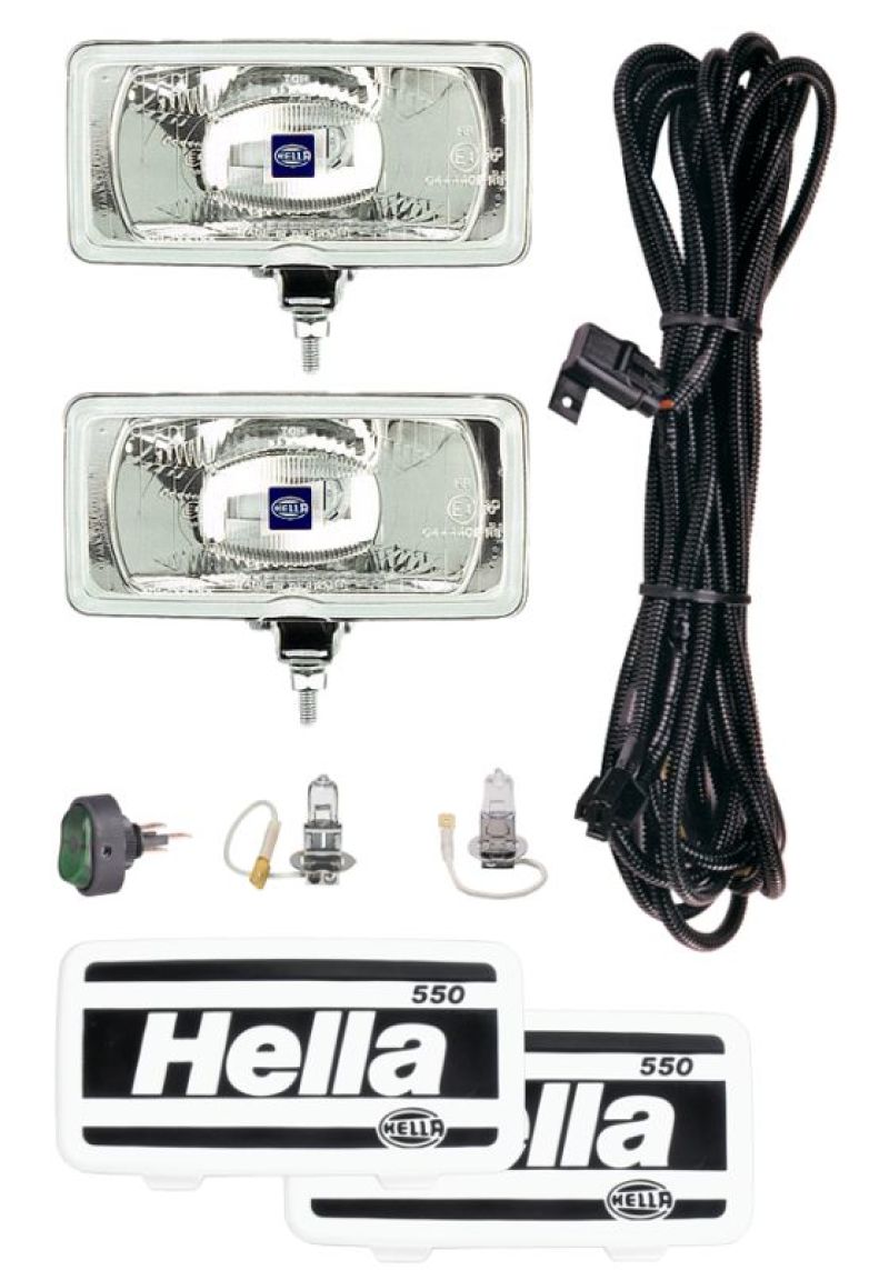 Hella 550 Series 12V/55W Halogen Driving Lamp Kit - My Store