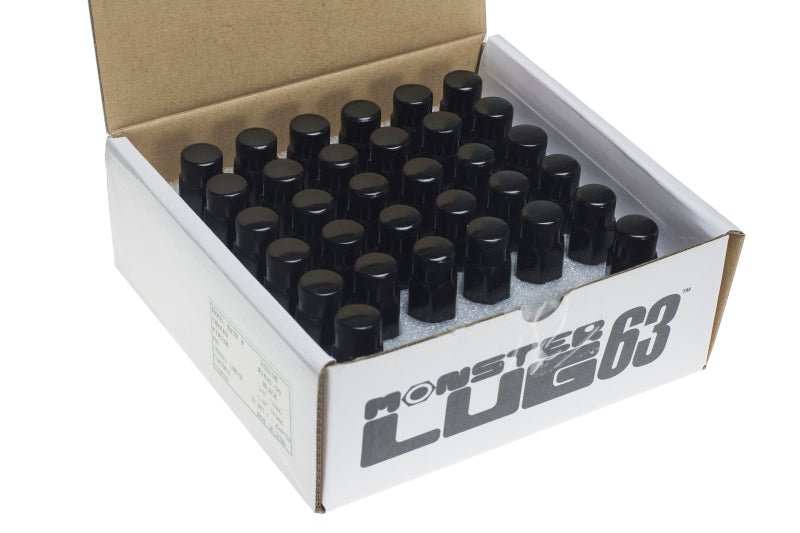 Wheel Mate Muteki HR38 Open End Lug Nuts 12x1.25 Black Chrome / Yellow Ring - My Store