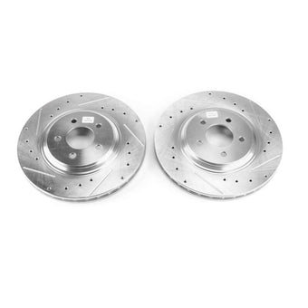 compare product Power Stop 94-01 Ford Mustang Front Evolution Drilled & Slotted Rotors - Pair