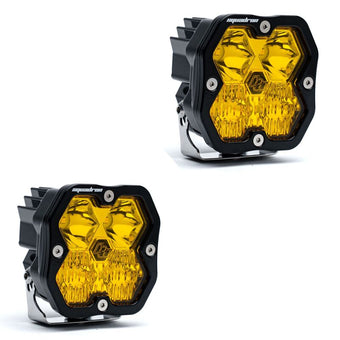 compare product Baja Designs Squadron-R 2.0 Sport (Pair) LED Driving/Combo / No Harness - Baja Amber