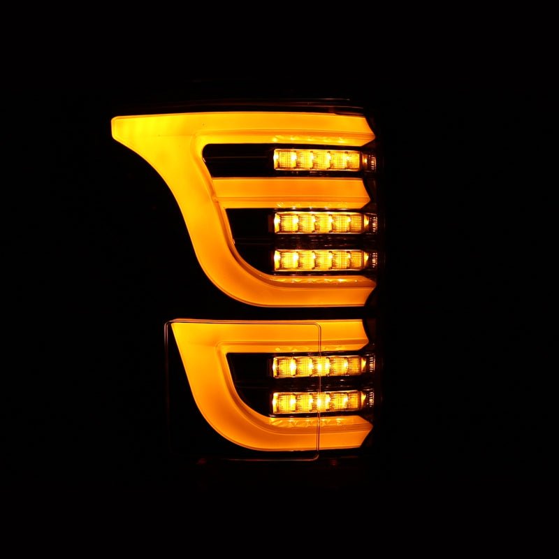 AlphaRex 15 - 20 Ford F150 Luxx - Series LED Tail Lights Alpha - Black - My Store