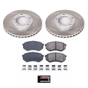 compare product Power Stop 95-04 Toyota Tacoma Front Semi-Coated Rotor Kit