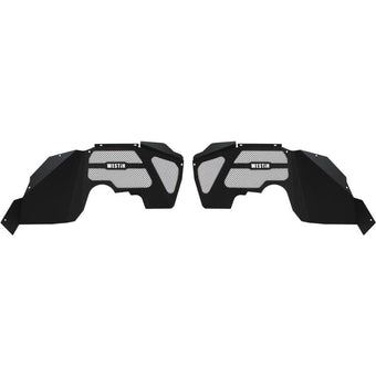 compare product Westin 07-18 Jeep Wrangler JK Inner Fenders - Front - Textured Black