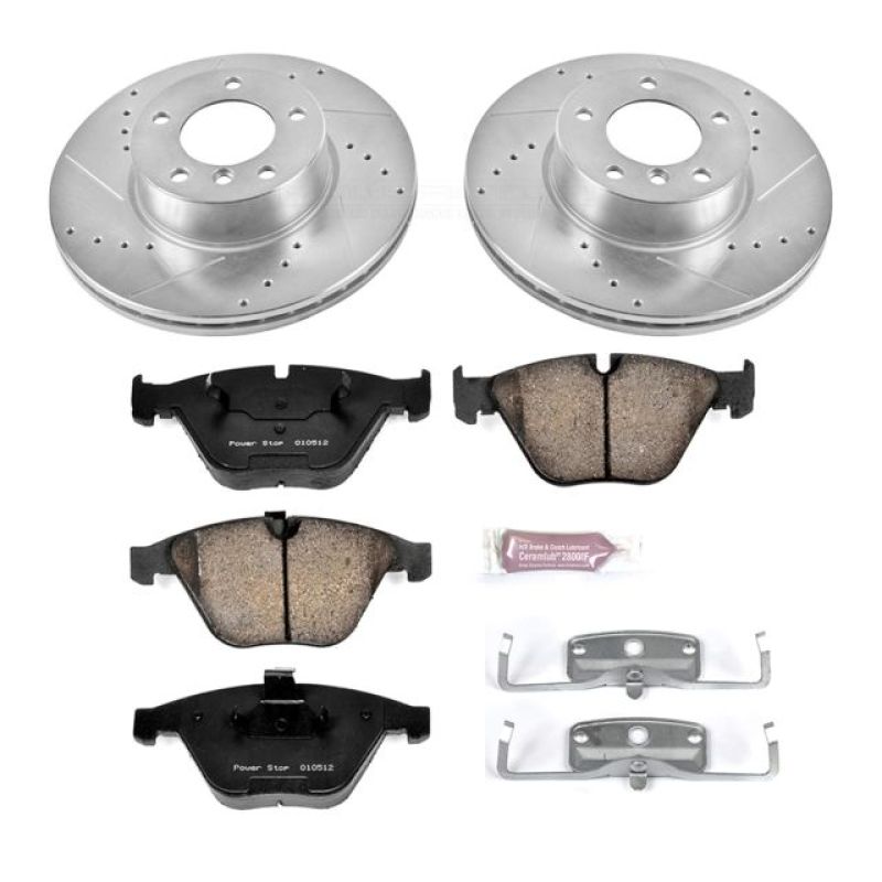 Power Stop 11 - 12 BMW 328i xDrive Front Z23 Evolution Sport Brake Kit - My Store